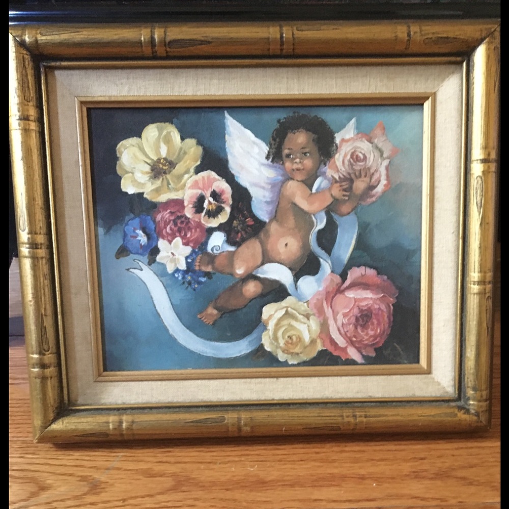 Baby Angel Painting
